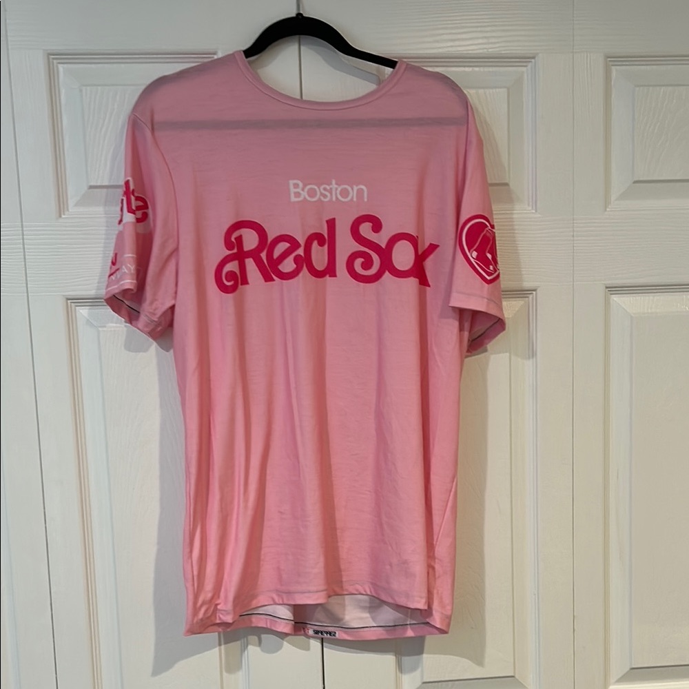 Limited EditionBoston Red Sox Barbie Pink T-Shirt
